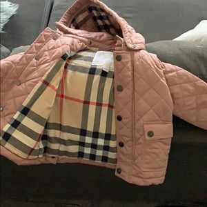 Baby girl AUTHENTIC Burberry jacket size 18months